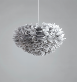 Hjemix | Drøm fanger Fjær Kronelys - Håndlaget, justerbar pendellampe