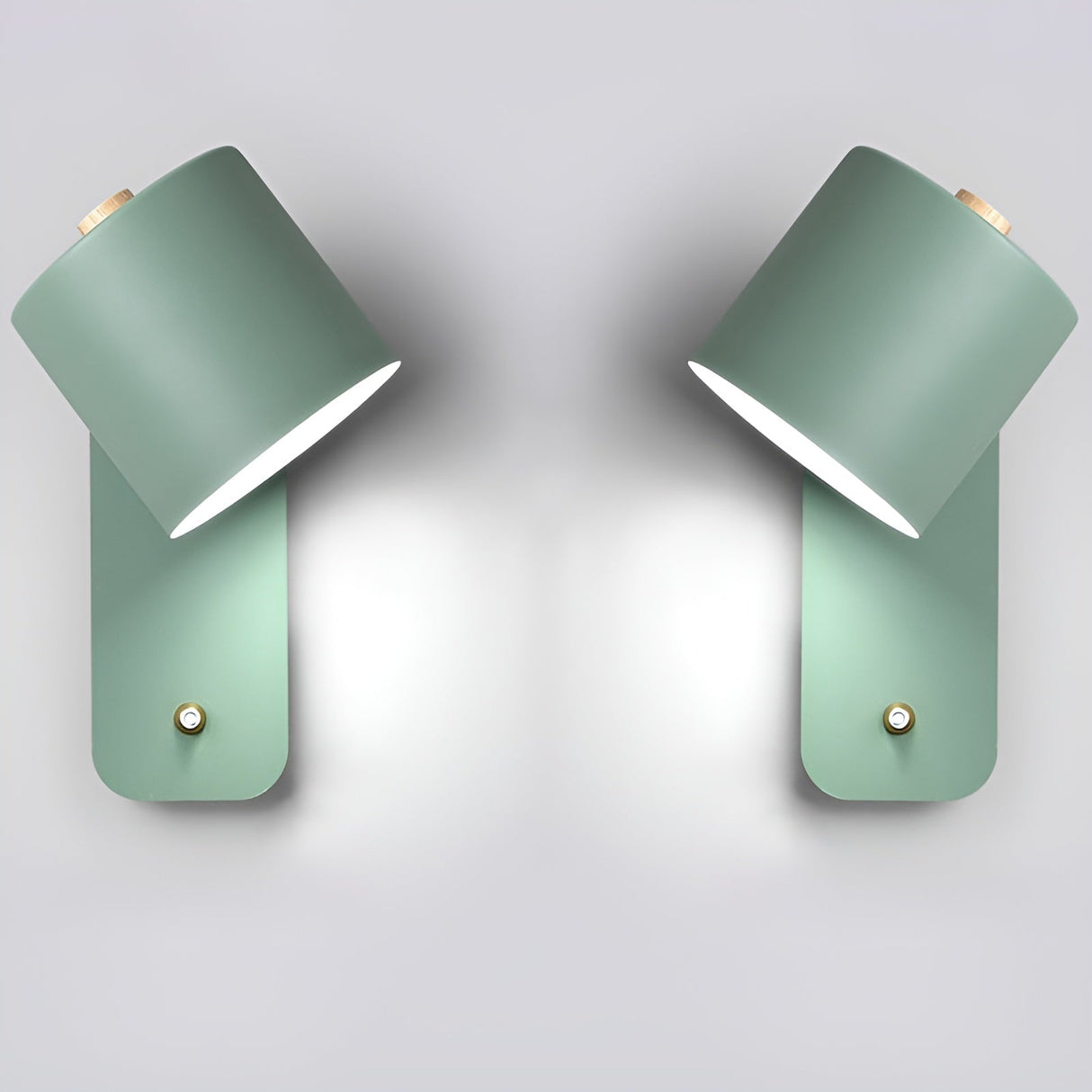 Hjemix | EasyPush Vegglampe - Rotérbar Mini Sylinder LED Lampe