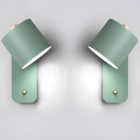 Hjemix | EasyPush Vegglampe - Rotérbar Mini Sylinder LED Lampe