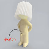 Hjemix | Bordlampe - Kreativ liten Shy Boy LED lampe