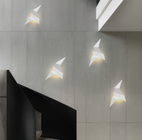 Hjemix | OriTori Vegglampe - Geometrisk Origami Fugl Vegglampe - Japansk Stil Vegglampe Design