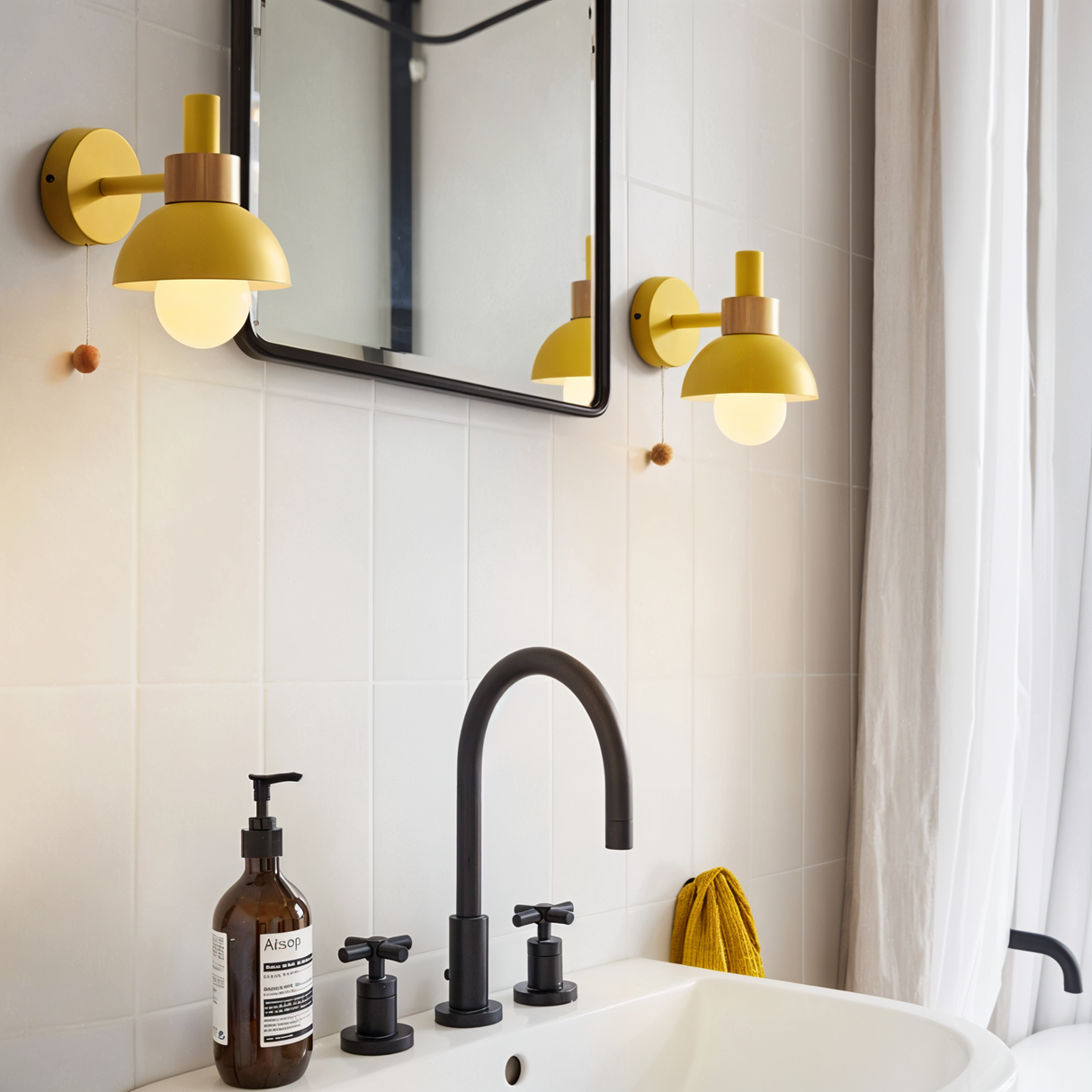 Hjemix | Vegglampe - Macaron - Moderne Design - Innendørs Belysning