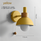 Hjemix | Vegglampe - Macaron - Moderne Design - Innendørs Belysning