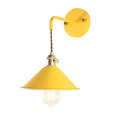 Hjemix | Retro Vintage Vegglampe - Vintage-inspirert Kjegle Metall Vegglampe