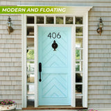 Hjemix | Svart Full House Number - Husnummer Moderne - Husnummer Skilt