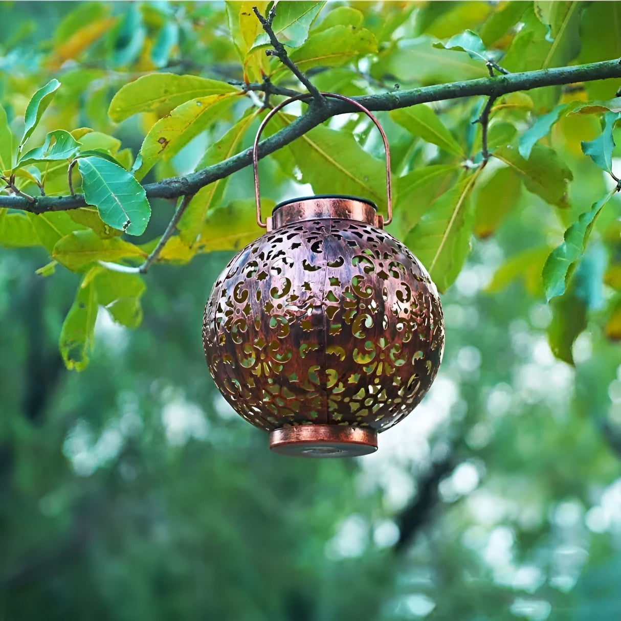 Hjemix | SolarGlow - Vintage solcelledrevet utendørslys - Vanntett utendørslys