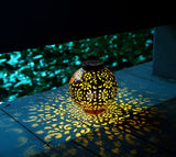 Hjemix | SolarGlow - Vintage solcelledrevet utendørslys - Vanntett utendørslys