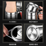 Hjemix | Rustfritt Stål Oljekanne/Dispenser