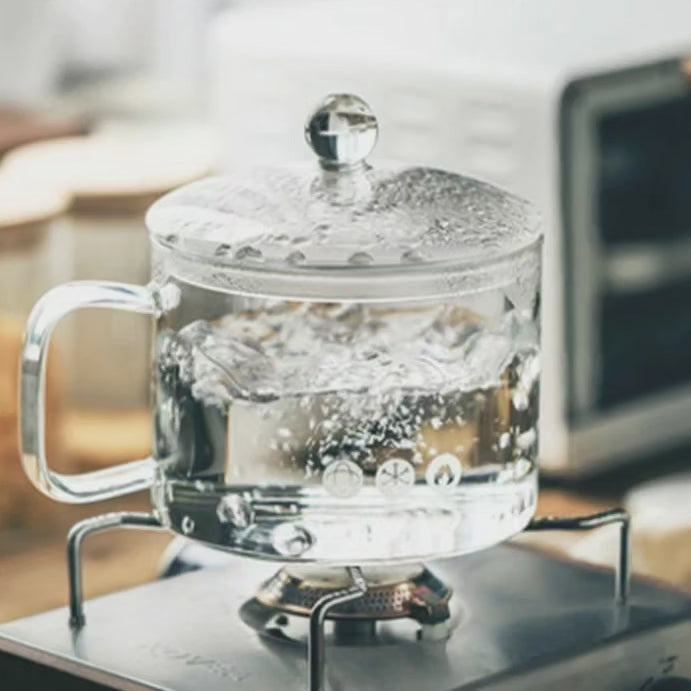 Hjemix | Glass varmebestandig kasserolle