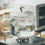 Hjemix | Glass varmebestandig kasserolle