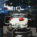 Hjemix | Glass varmebestandig kasserolle