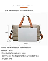Hjemix | Mote Reise/Fitness/Sport Bag