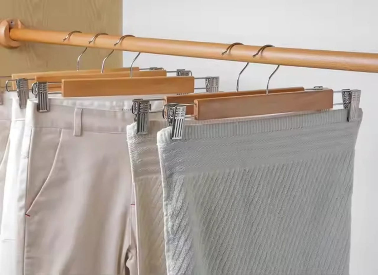 Hjemix | Trehengere 10 stk med klemmer