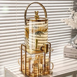 Hjemix | Glass juice dispenser with 4 cups