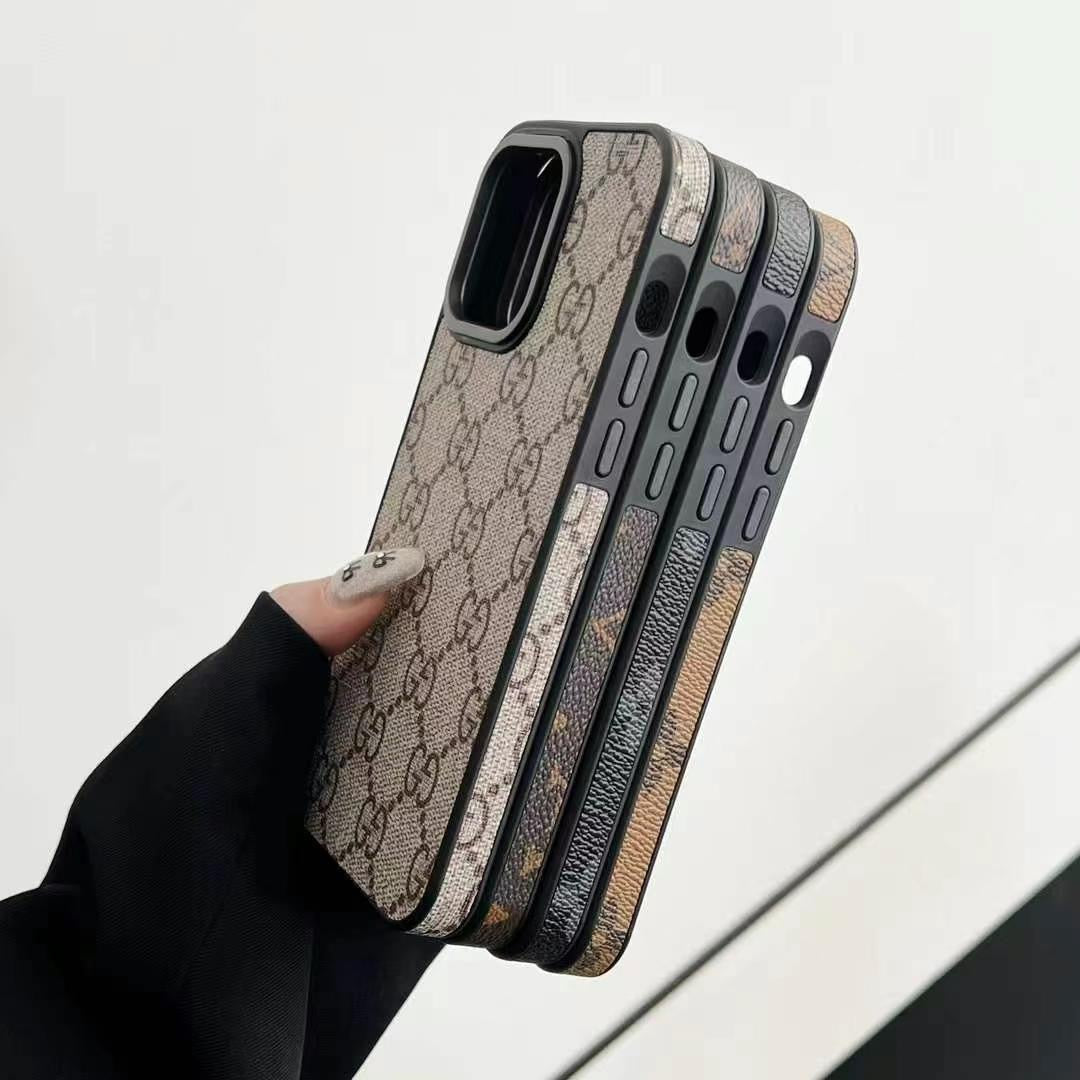 Hjemix | Luksuriøs merkevare designer lærveske for iPhone