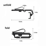 Hjemix | Roterbar Multifunksjonell Solskjerm Telefonholder