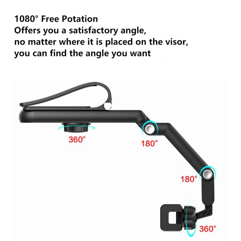 Hjemix | Roterbar Multifunksjonell Solskjerm Telefonholder