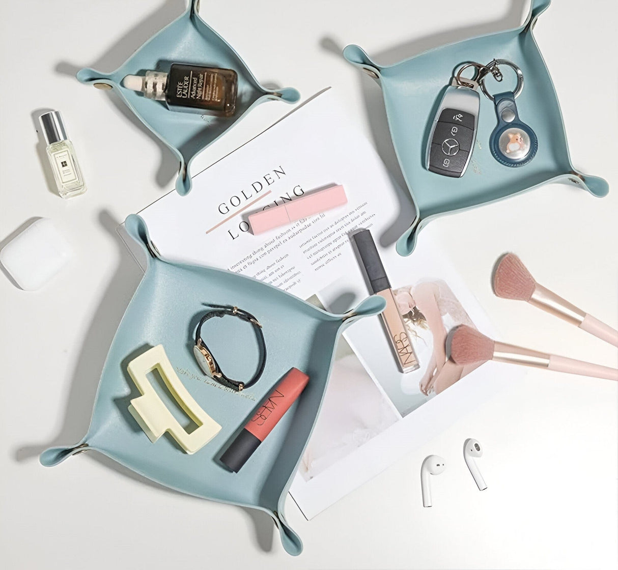 Hjemix | Lærbrett oppbevaringsboks