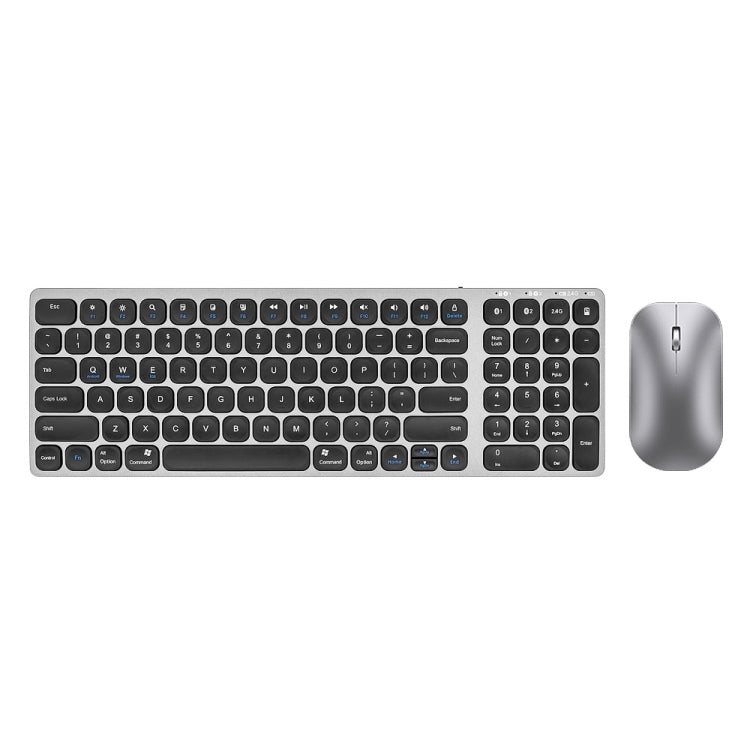 Hjemix | K4500 Trådløst Bluetooth Tastatur + Tre-modus Stille Lademus Sett