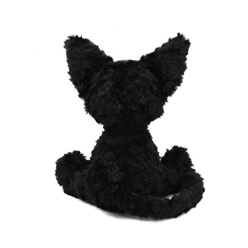 Hjemix | Kawaii svart katt kosedyr stuffed animal