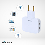 Hjemix | Universal-Multi-Stikkontakter Eco (EU)