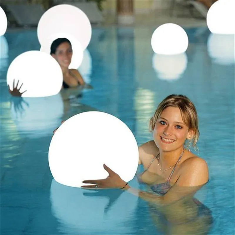 Hjemix | LED Ball Lampe - Donn - Oppladbar - Vanntett - For innendørs og utendørs