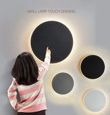 Hjemix | Moderne rund LED vegglampe for stilfull ambient belysning