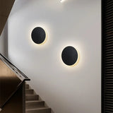Hjemix | Moderne rund LED vegglampe for stilfull ambient belysning
