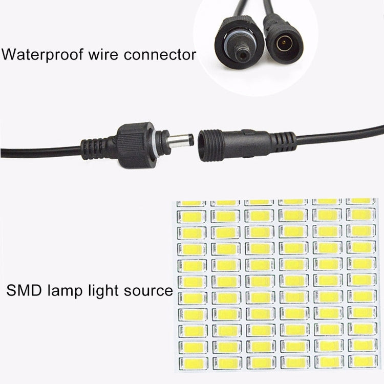 Hjemix | 10W 100 LED IP67 Vanntett Solkraft Flomlys med Fjernkontroll