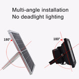 Hjemix | 10W 100 LED IP67 Vanntett Solkraft Flomlys med Fjernkontroll