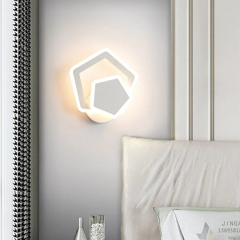 Hjemix | Hjerte Vegglampe | Romantisk Design | Enkel Installasjon - AtmosLove