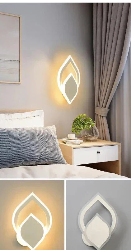 Hjemix | Hjerte Vegglampe | Romantisk Design | Enkel Installasjon - AtmosLove