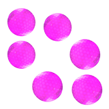Pakke med 6 golfballer med LED-lys