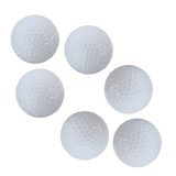 Pakke med 6 golfballer med LED-lys