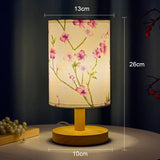 Hjemix | Japansk Lampe - Rose Lampe - Dimmbar - Nattlampe