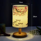 Hjemix | Japansk Lampe - Rose Lampe - Dimmbar - Nattlampe