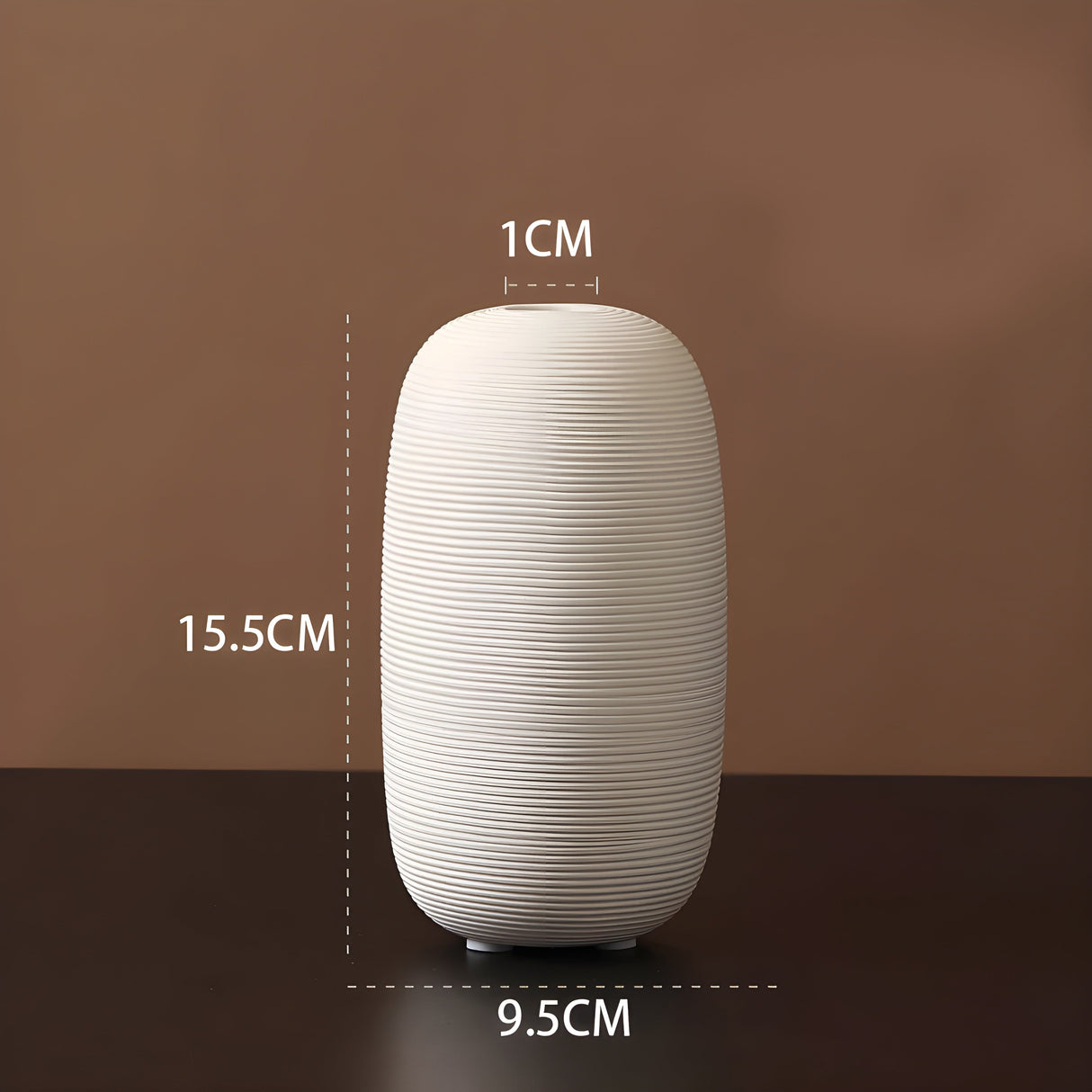 Hjemix | Minimalistisk Håndlaget Keramisk Zen Vase