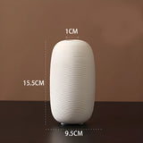 Hjemix | Minimalistisk Håndlaget Keramisk Zen Vase