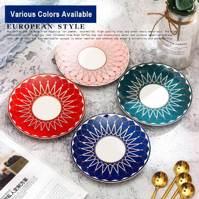 Hjemix | Square A Retro-Mønster Kaffe Krus