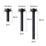 Hjemix | Lang Sylinder - Led - Spotlight - Taklampe