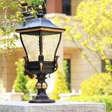 Hjemix | LumaLux Solenergi Utendørs Lantern | Værbestandig | Soldrevet | Hagebelysning for Terrasse og Inngangsområde