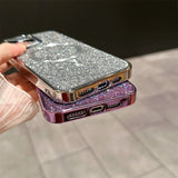 Hjemix | Bling Glitter Magnetisk Etui for iPhone