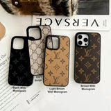 Hjemix | Luksuriøs merkevare designer lærveske for iPhone