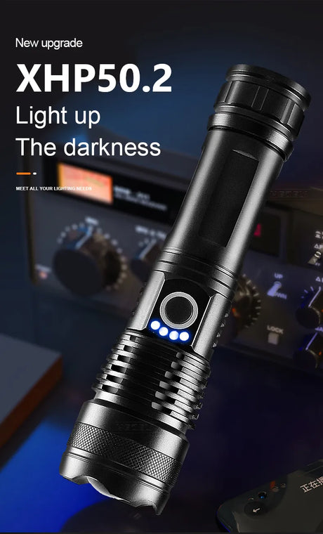 Hjemix | LED Lommelykt | Oppladbar Lommelykt