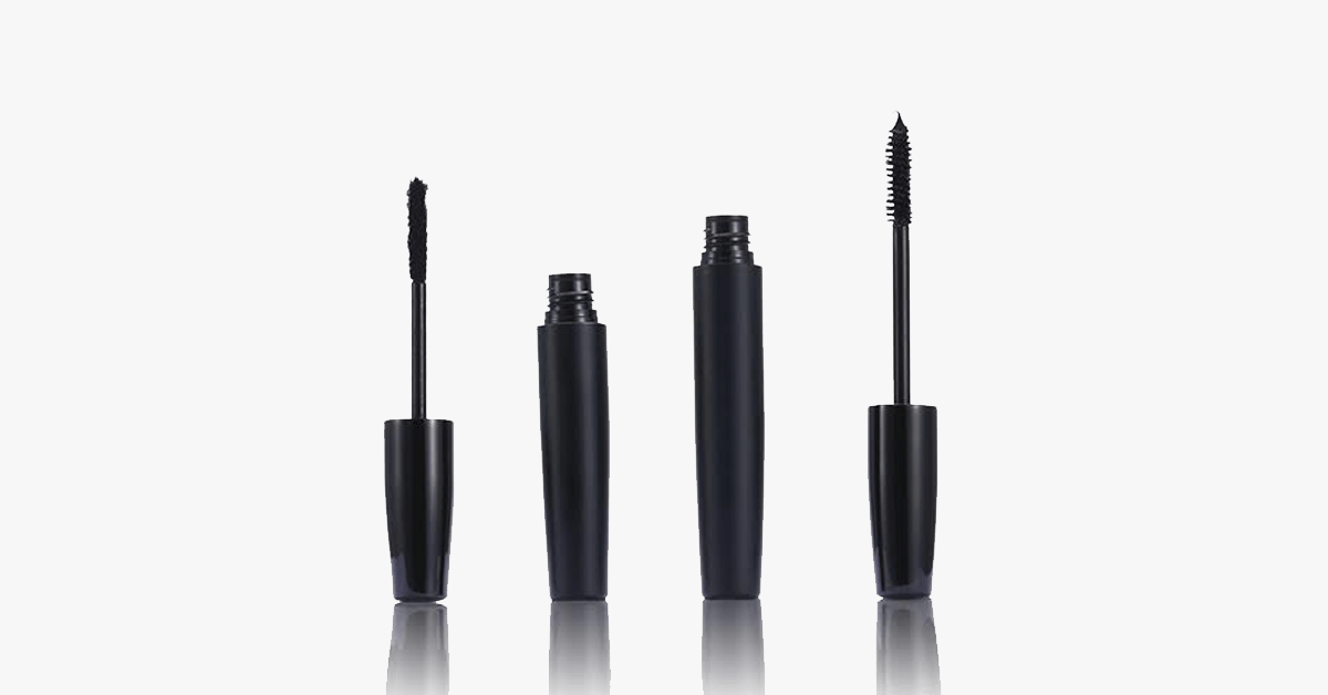 Hjemix | Naturlig fiber mascara med 3D fiberøyenvippe transplantasjonsgel - Forlenger vippene dine med 300%!