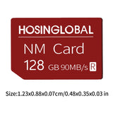 Hjemix | HOSINGLOBAL 90MB/s 128GB NM Kort