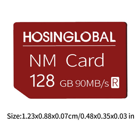 Hjemix | HOSINGLOBAL 90MB/s 128GB NM Kort