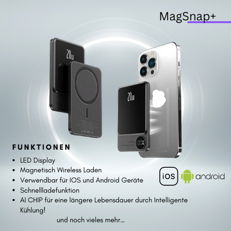 Macsafe Powerbank Magnetisk