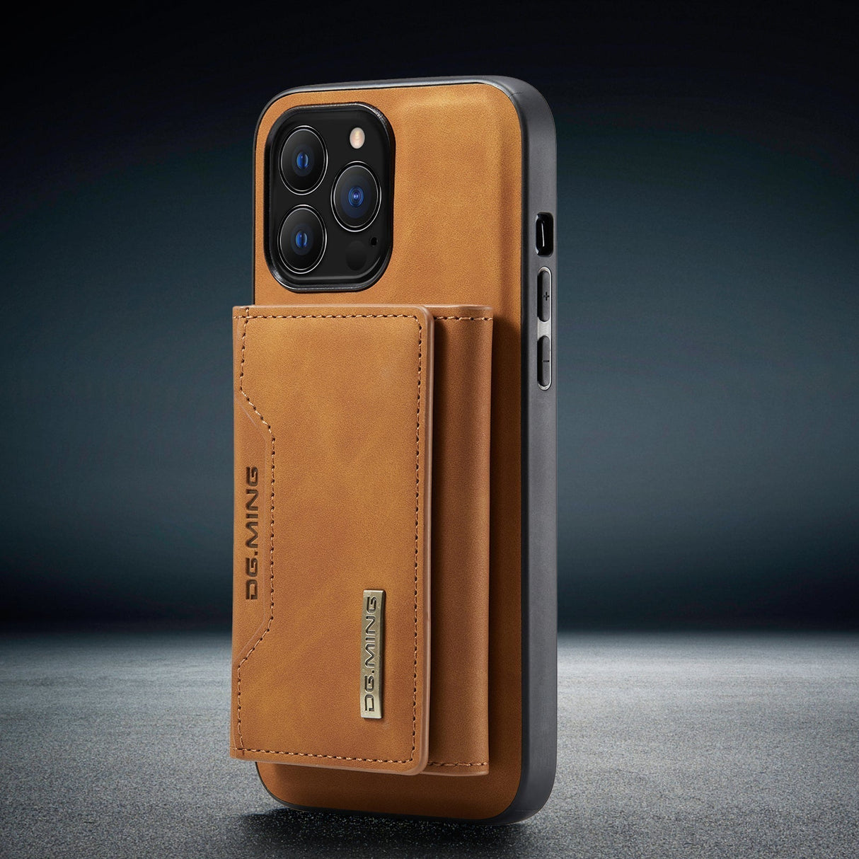 Hjemix | 2 i 1 avtakbar skinnlommebokdeksel for iPhone