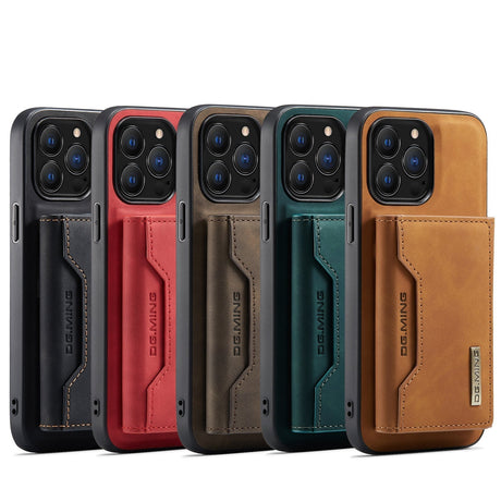 Hjemix | 2 i 1 avtakbar skinnlommebokdeksel for iPhone